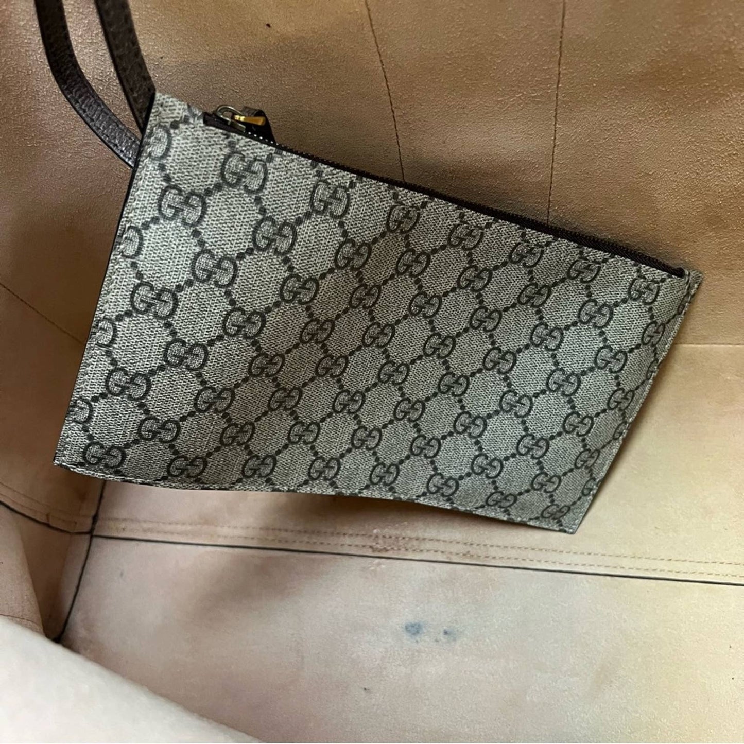 Gucci Large GG Supreme Ophidia Tote Bag  (Very Good Cond)
