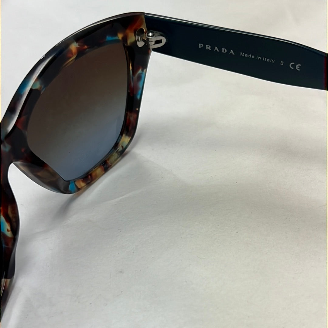Prada Blue Multi Color Frame Sunglasses